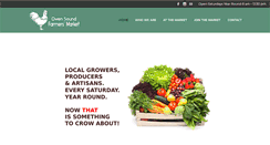 Desktop Screenshot of owensoundfarmersmarket.ca